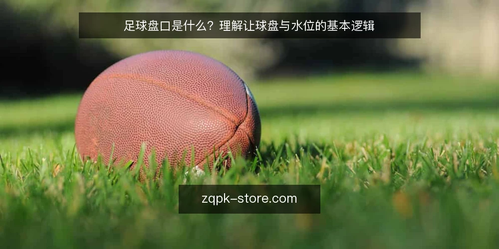 足球盘口是什么?理解让球盘与水位的基本逻辑 — 从盘口术语说起:什么是足球盘口 配图